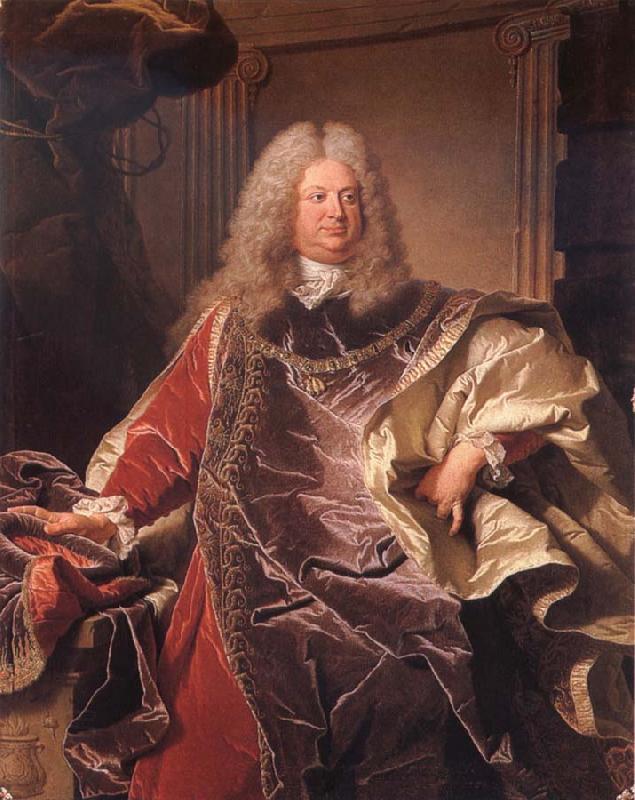 Hyacinthe Rigaud Count Philipp Ludwing Wenzel of Sinzendorf China oil painting art